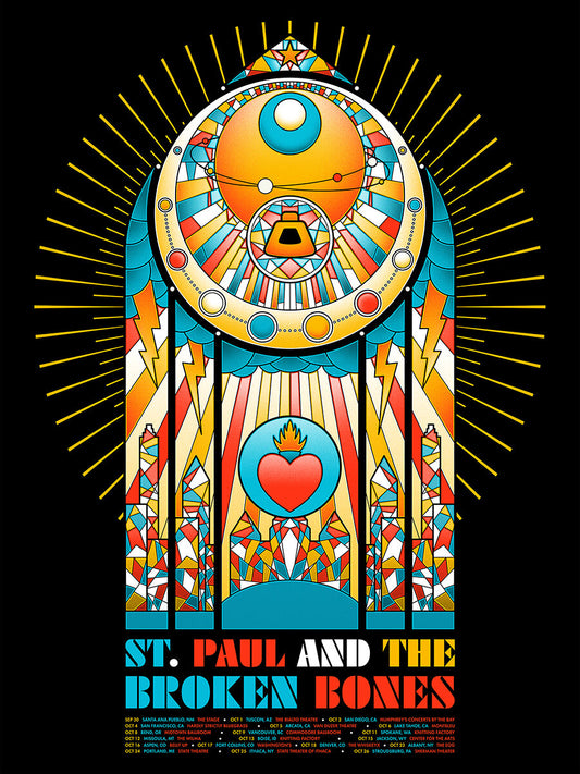 St Paul and the Broken Bones - Tour Poster